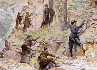 Bergsteigen in British Columbia von John Henry Frederick (after) Bacon