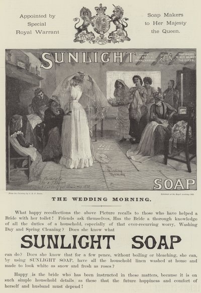 Werbung, Sunlight Soap von John Henry Frederick Bacon
