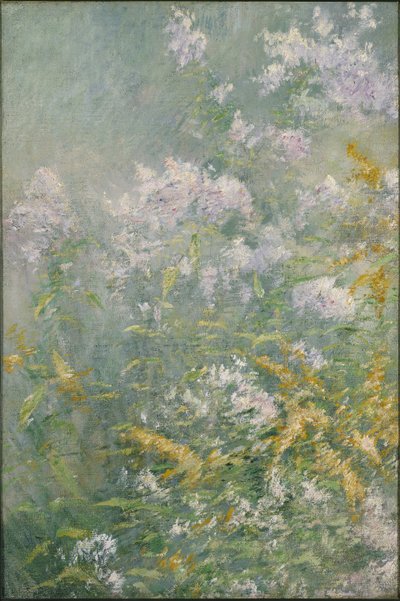 Wiesenblumen (Goldrute und Wilde Aster) von John Henry Twachtman