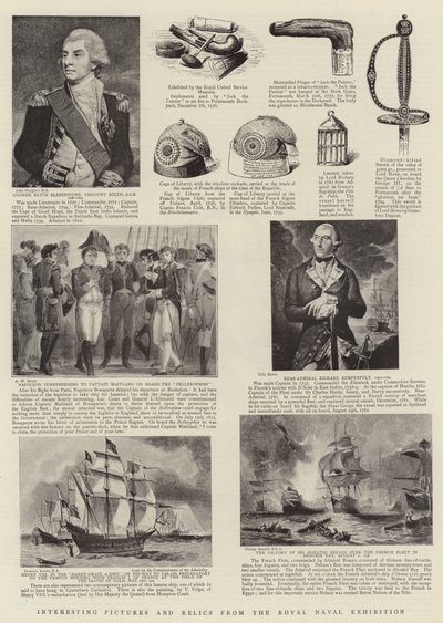 Interessante Bilder und Relikte von der Royal Naval Exhibition von John Hoppner
