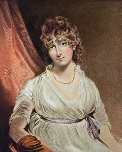 Porträt der ehrenwerten Mrs. Bouverie, graviert von I.R Smith von John Hoppner