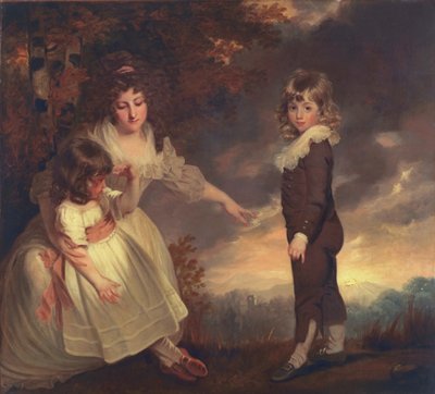Susannah, Philip Lake und Maria Godsal: Die Godsal-Kinder, 1789 von John Hoppner