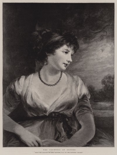 Die Gräfin von Oxford von John Hoppner