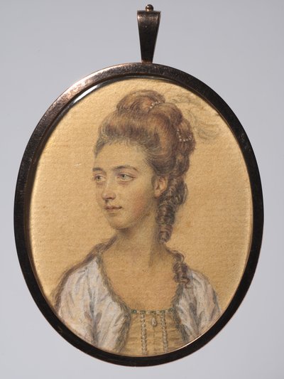 Porträt von Mrs. Nathaniel Bailey, geb. Lamack, ca. 1776 von John I. smart