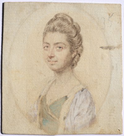 Porträt von Sukey, Lady Oglander, geb. Serle von John I Smart