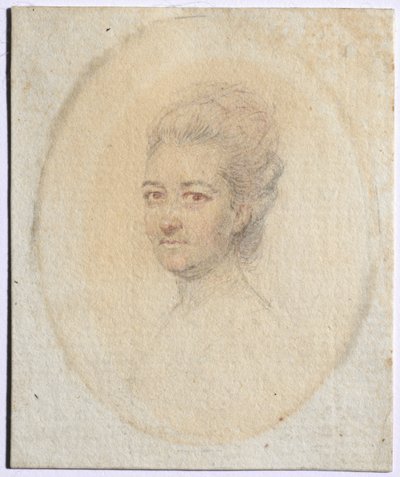 Porträt einer Frau, um 1775 von John I. smart