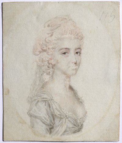 Porträt einer Frau, ca. 1776 von John I. smart