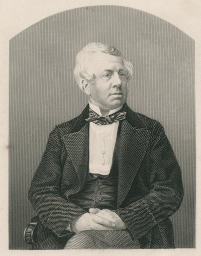 George William Frederick Howard, graviert von D.J. Pound nach einem Foto, aus 