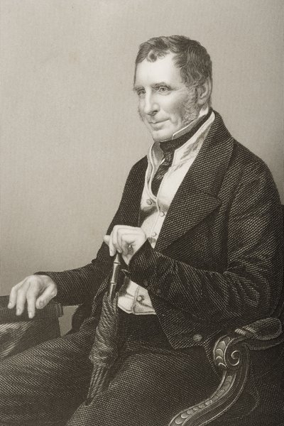 Joseph Warner Henley, graviert von D.J. Pound aus einem Foto, aus 