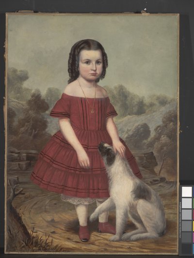 Porträt von Alice Lyons, um 1855 von John Jacob Hegler