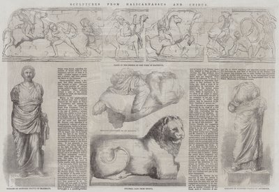 Skulpturen aus Halikarnassos und Knidos von John Jessop Hardwick