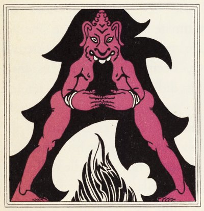 Verzierung für Die Geschichte von Aladdin und der Wunderlampe von John Kettelwell