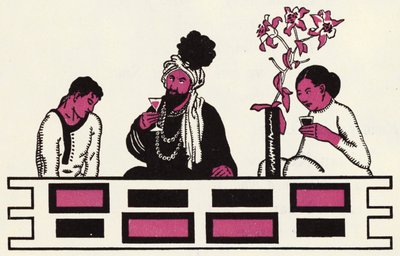Illustration für Die Geschichte von Aladdin und der Wunderlampe von John Kettelwell