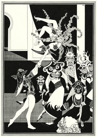 Illustration für Die Geschichte von Aladdin und der Wunderlampe von John Kettelwell