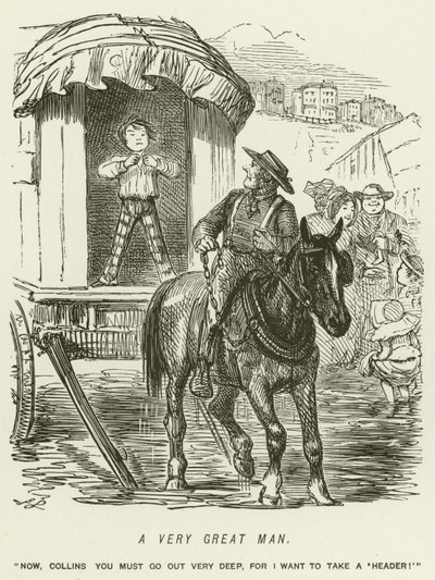 Ein sehr großer Mann von John Leech