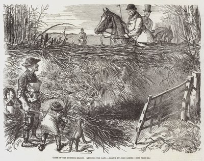 Ende der Jagdsaison, die Lücken flicken von John Leech
