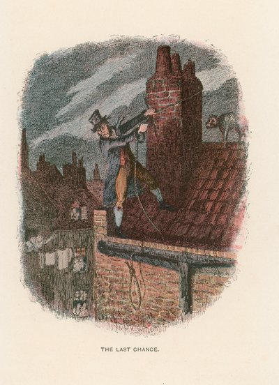 Illustration für Oliver Twist von John Leech