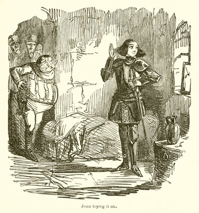 Joan probiert es an von John Leech
