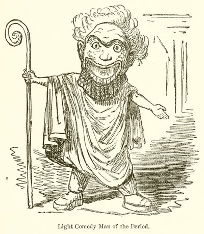 Leichte Komödie Mann der Zeit von John Leech