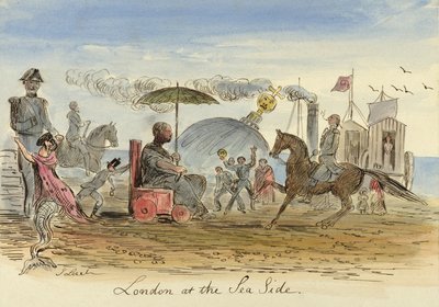 London am Meer, veröffentlicht 1844 von John Leech