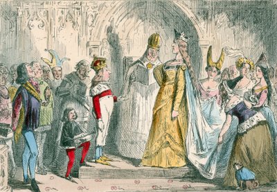 Hochzeit von Heinrich VI. und Margarete von Anjou von John Leech
