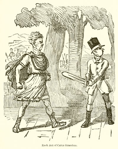 Rash Act of Caius Gracchus von John Leech