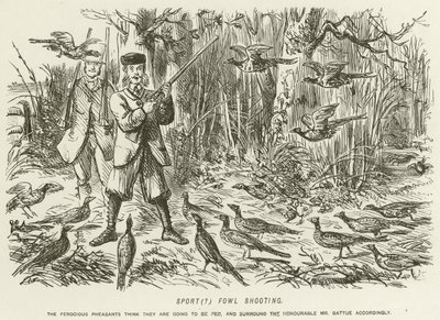 Sportvogeljagd von John Leech