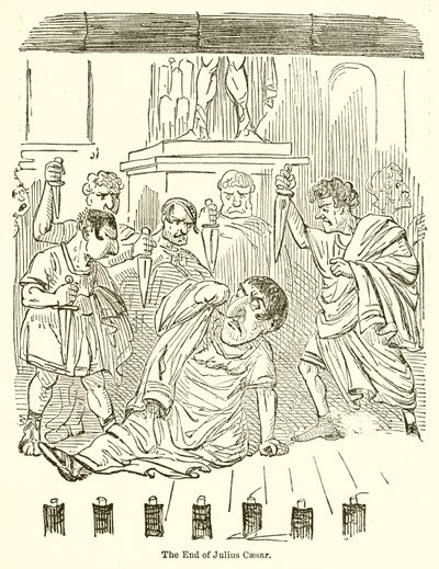 Das Ende von Julius Caesar von John Leech