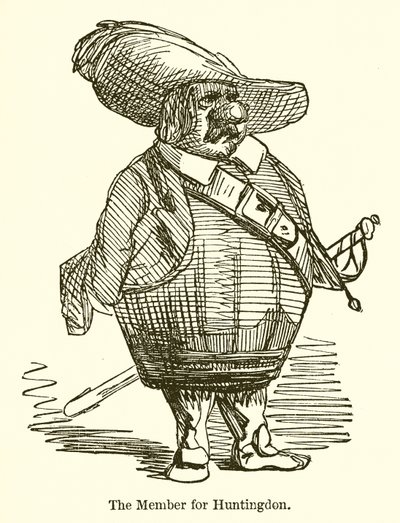Das Mitglied für Huntingdon von John Leech