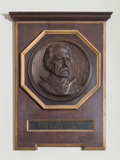 Medaille mit John Leighton von John Leighton