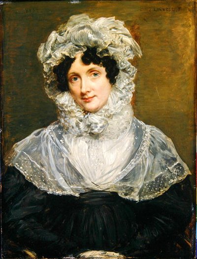 Porträt von Mrs. Bolding, 1832 von John Linnell