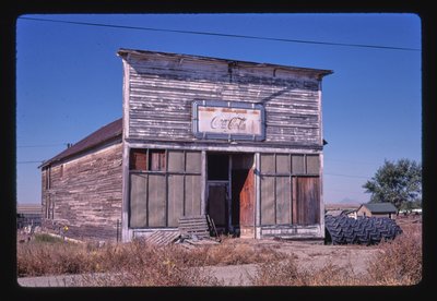 Verlassenes Café, Joplin, Montana, USA von John Margolies
