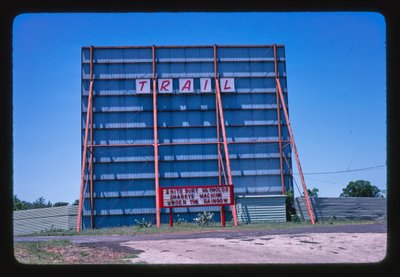 Trail Drive-In, Athens, Texas, USA von John Margolies