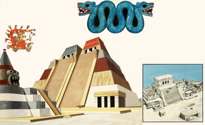 Die erstaunliche Stadt Tenochtitlan von John Marshall