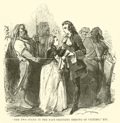 Illustration für Eine Geschichte aus zwei Städten von Charles Dickens von John McLenan
