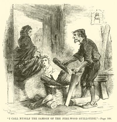 Illustration für Eine Geschichte aus zwei Städten von Charles Dickens von John McLenan