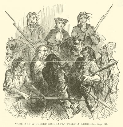 Illustration für Eine Geschichte aus zwei Städten von Charles Dickens von John McLenan