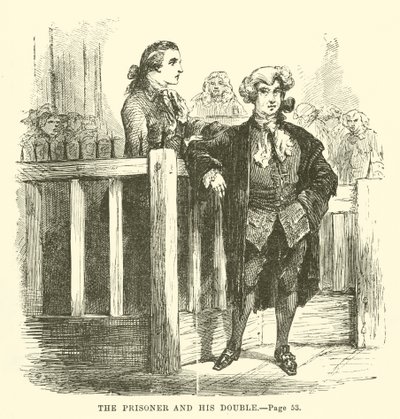 Illustration für Eine Geschichte aus zwei Städten von Charles Dickens von John McLenan