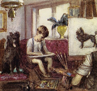 Howard Carter wuchs in London auf, der Sohn eines Künstlers von John Millar Watt