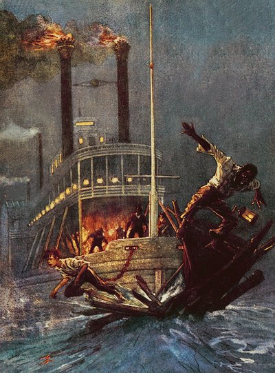 Huckleberry Finn von John Millar Watt