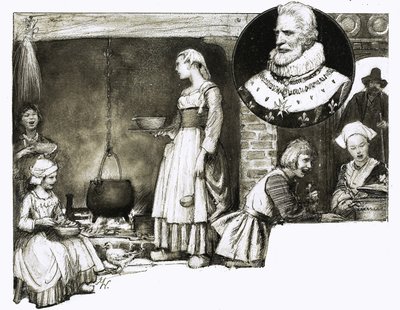 So ist das... Große Gerichte haben französische Namen. König Heinrich IV. von Frankreich von John Millar Watt