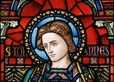 St. Johannes (Detail) von John Millner Allen