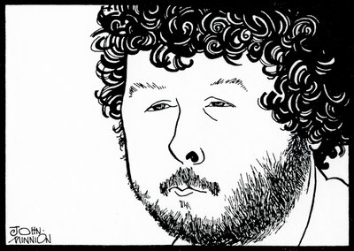 Harrison Birtwistle - Karikatur von John Minnion von John Minnion