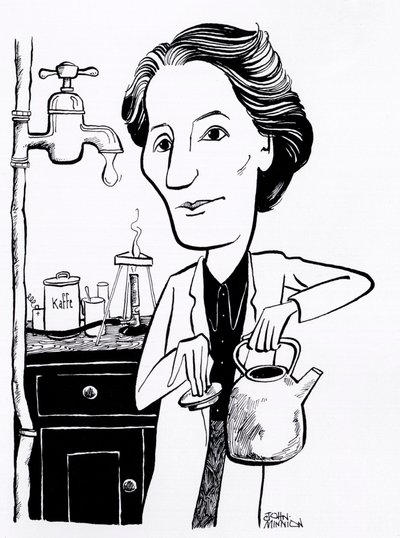 Lise Meitner, österreichische Physikerin von John Minnion