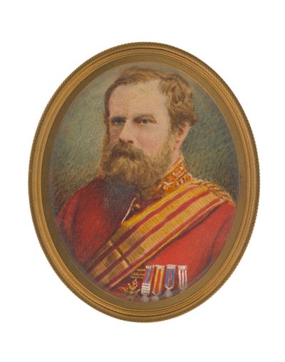 Generalleutnant David Pott (1812-1881) in Uniform von John Moffat