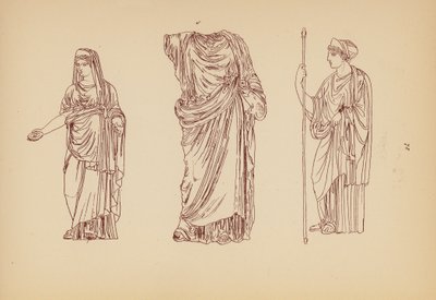 Antikes griechisches Frauenkostüm von John Moyr Smith