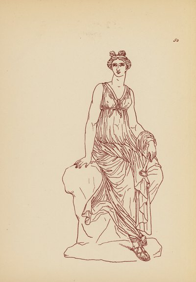 Antikes griechisches Frauenkostüm von John Moyr Smith
