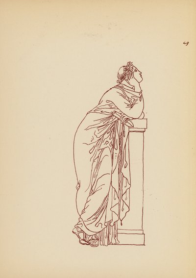 Antikes griechisches Frauenkostüm von John Moyr Smith