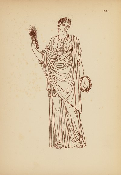 Antikes griechisches Frauenkostüm von John Moyr Smith