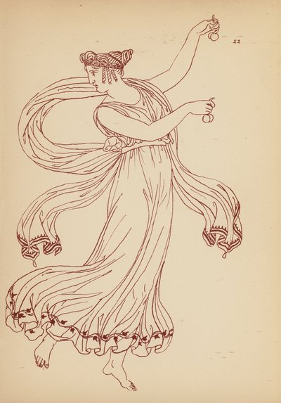 Antikes griechisches Frauenkostüm von John Moyr Smith